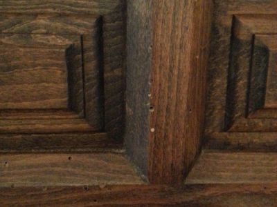 Sekretär Schrank mit Aufsatz zum Restaurieren