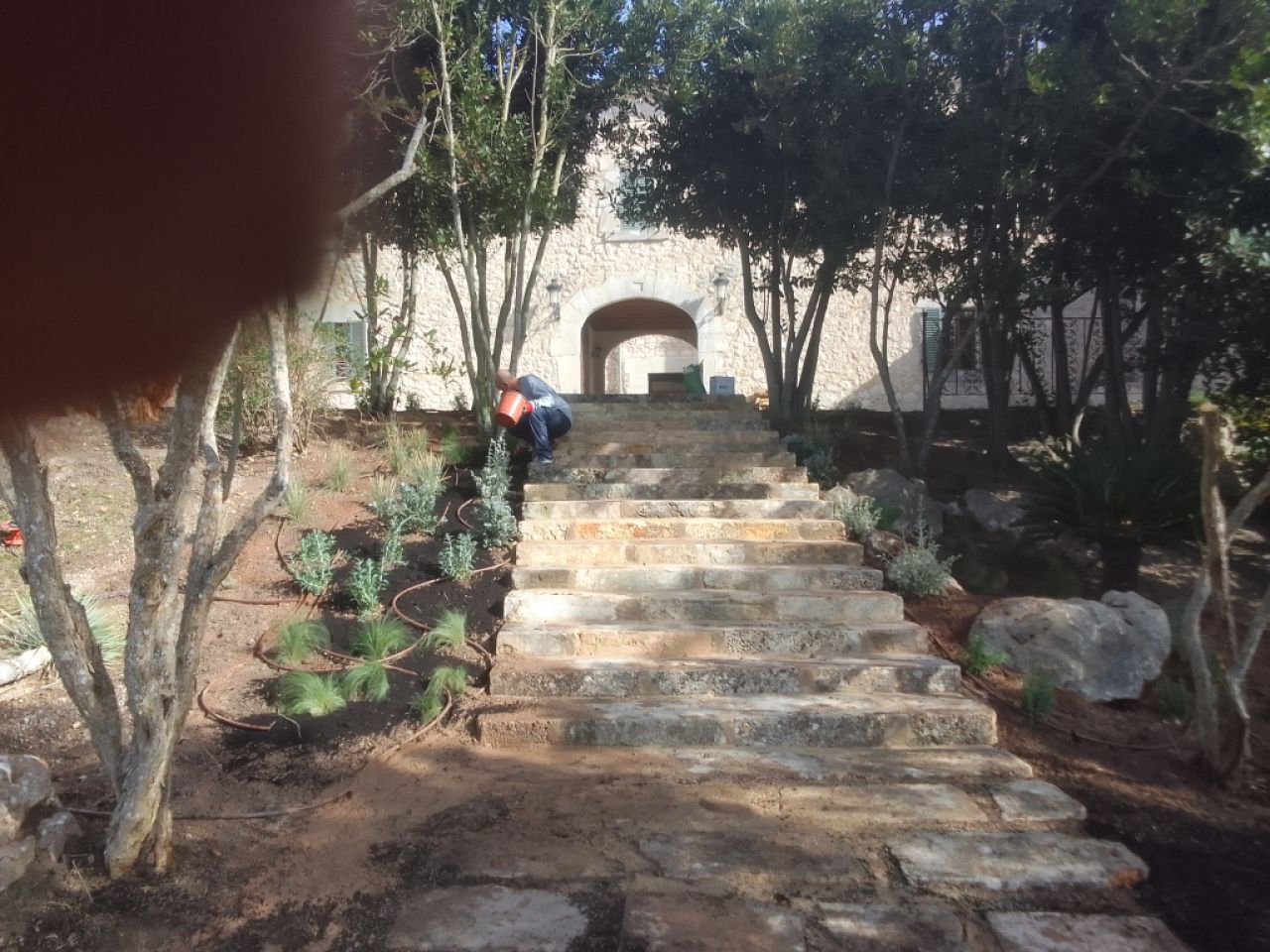 Self-employed gardener