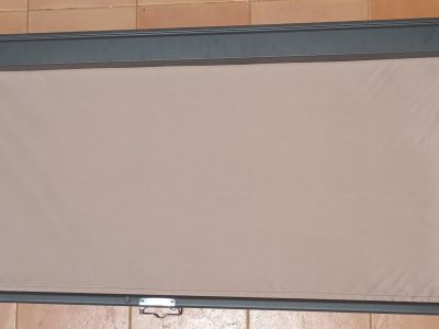 Senkrechtmarkise 140200 Kassettenmarkise Seitenmarkise Sichtschutz Sonnenschutzrollo Ausziehbar