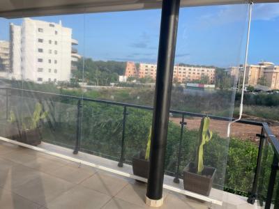 Vertical awning 400 cm x 260 cm. CLEAR