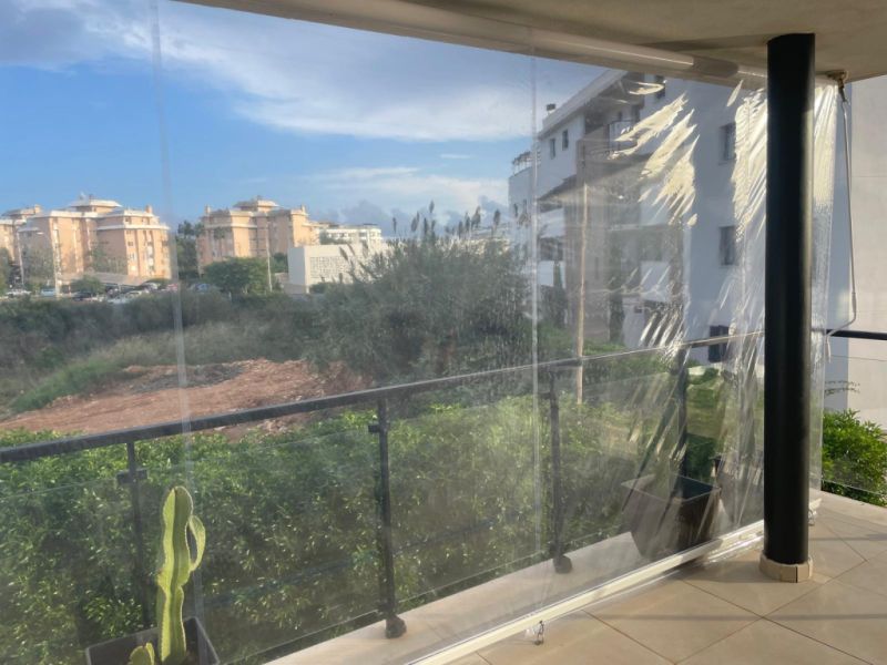 Vertical awning 400 cm x 260 cm. CLEAR