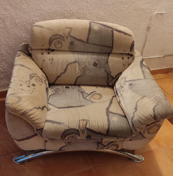 Armchair, single piece