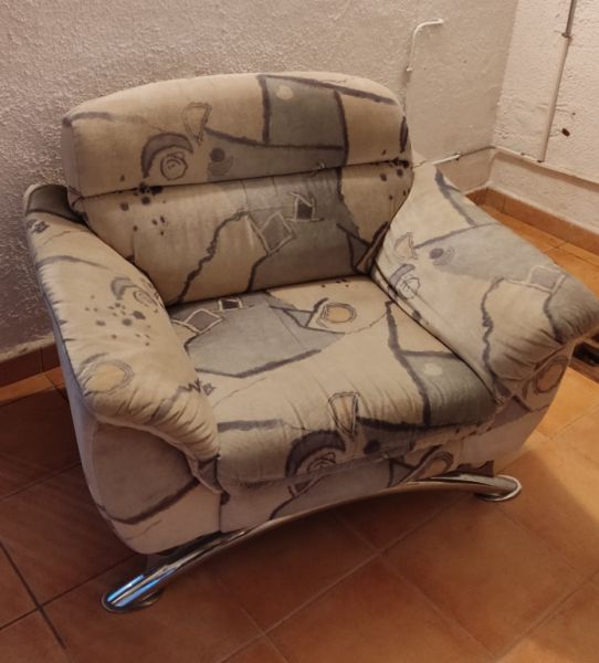 Armchair, single piece