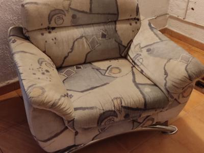 Armchair, single piece