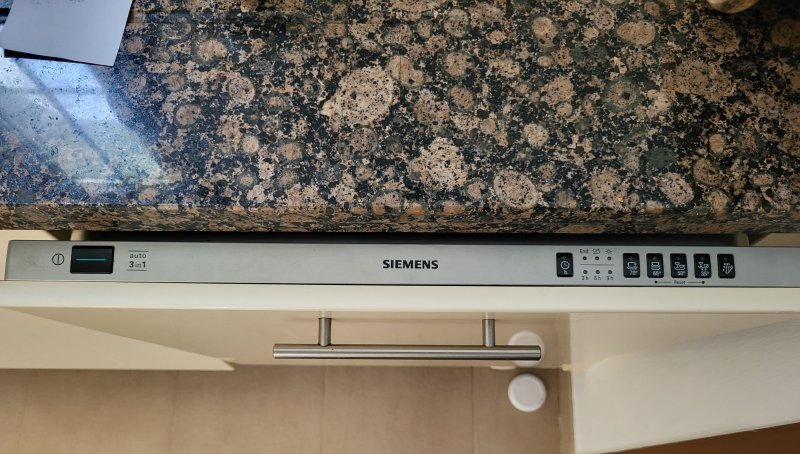 Lavavajillas Siemens, totalmente integrado, 60 cm, Aquastop, Variospeed, Inicio diferido