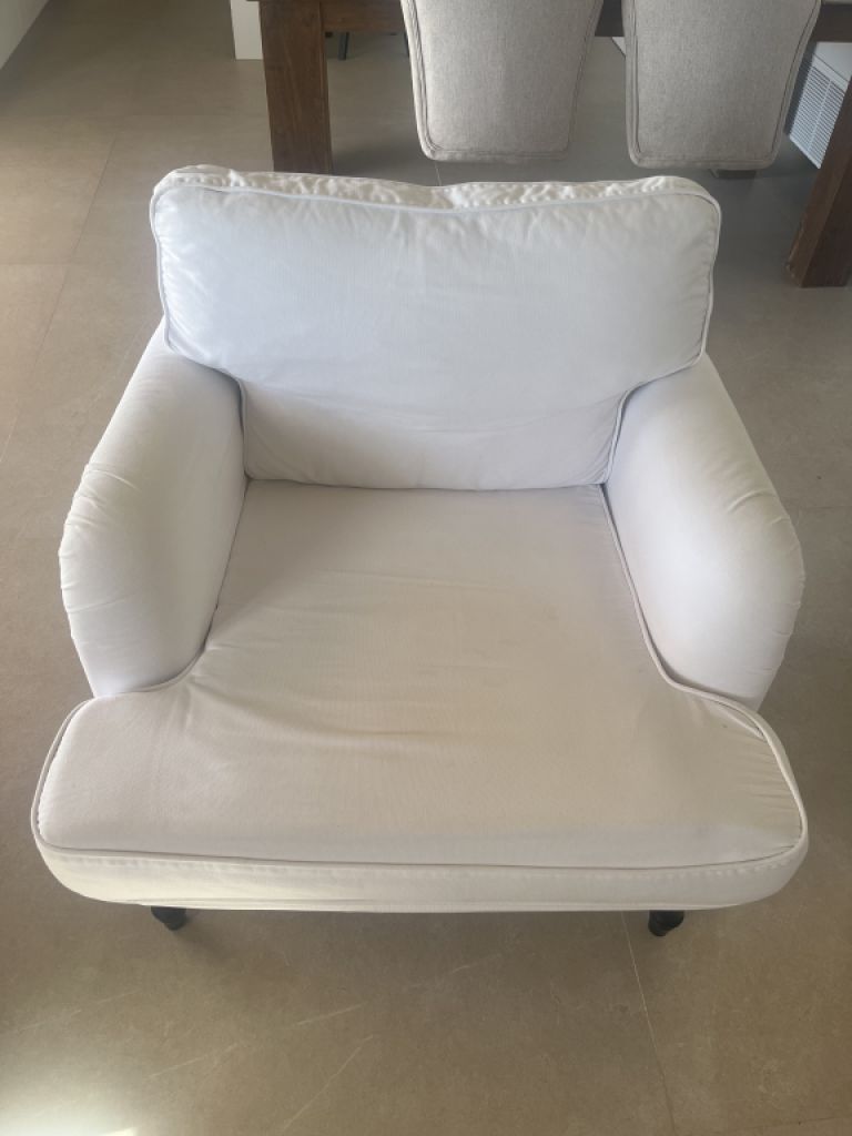 Sillón blanco