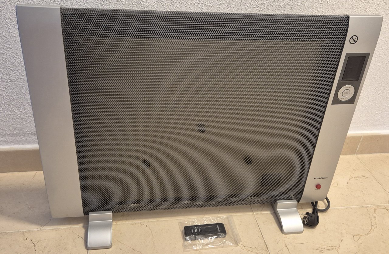 Silvercrest SWW 1500 A1 1500W Wärmewellen Heizgerät Standheizung