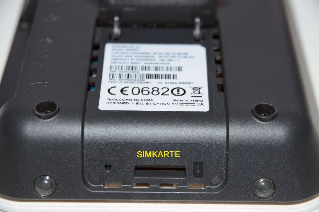 SIM Modem Router Globesurfer Wohnmobil Camping Strandhaus Berghütte Telefon