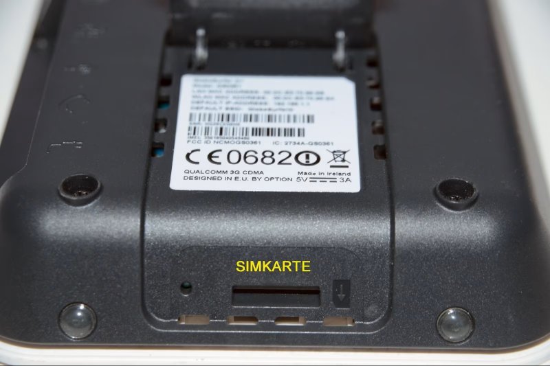 SIM Modem Router Globesurfer Wohnmobil Camping Strandhaus Berghütte Telefon