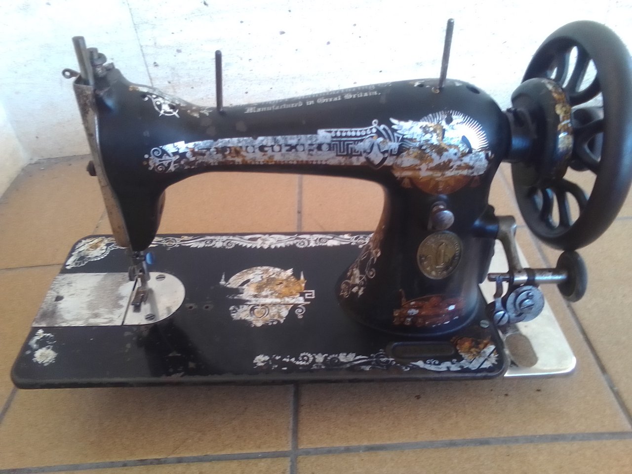Singer Naehmascine1904 Prototyp Serie J116746 19 stuech