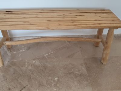 Sitzbank Naturholz