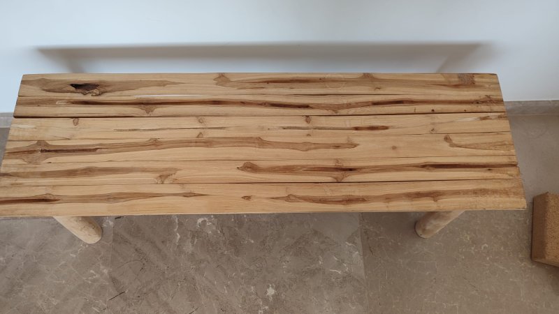 Sitzbank Naturholz