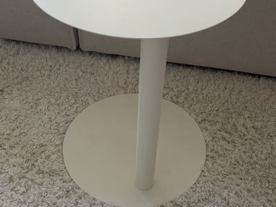 SKLUM side table YANNIK  Steel Beige  Ø 40 cm