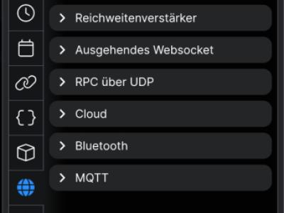 Smart home, controlled, measured and monitored by Shelly
