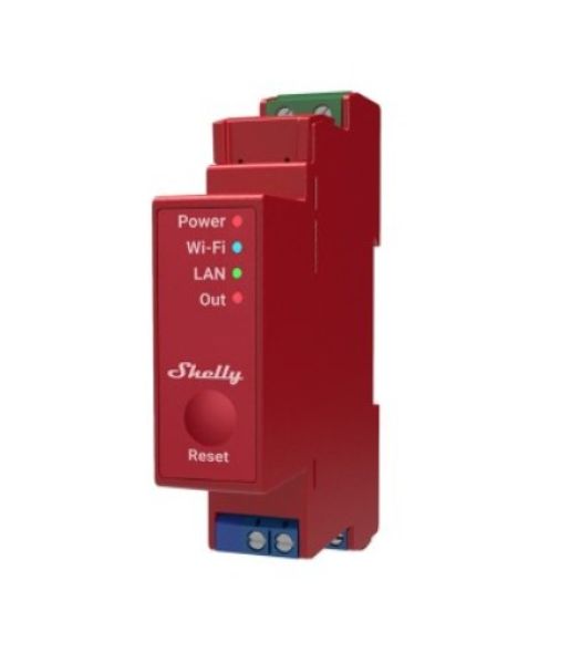 Smart home, controlled, measured and monitored by Shelly