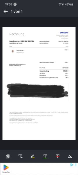 Reloj inteligente/Galaxy Fit 3 nuevo/ embalaje original