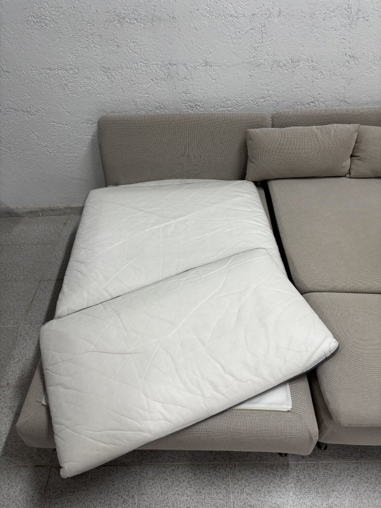 SÖDERHAMN 2 Sitzelemente, Sofa, beige, Ikea