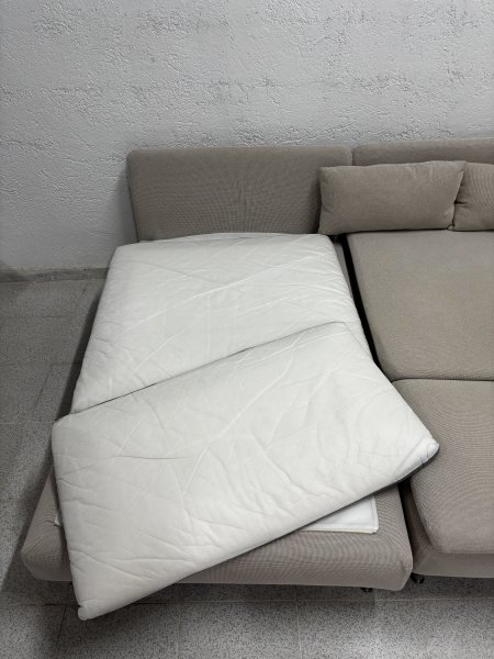 SÖDERHAMN 2 Sitzelemente, Sofa, beige, Ikea
