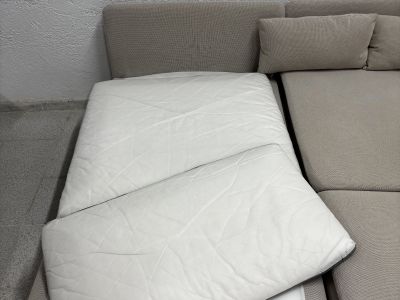 SÖDERHAMN 2 Sitzelemente, Sofa, beige, Ikea