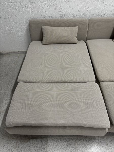 SÖDERHAMN 2 Sitzelemente, Sofa, beige, Ikea