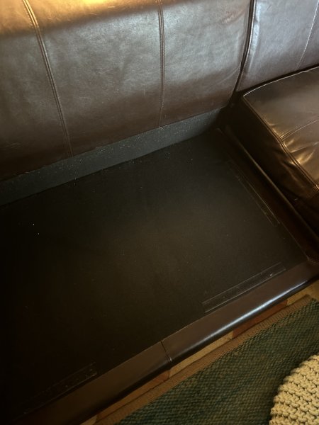 Leather sofa Ikea
