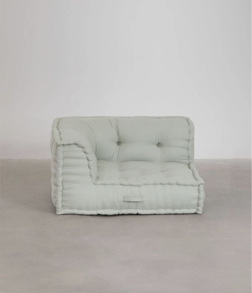 Sofa NEU für drinnen und draußen 160x80 Salbei grün