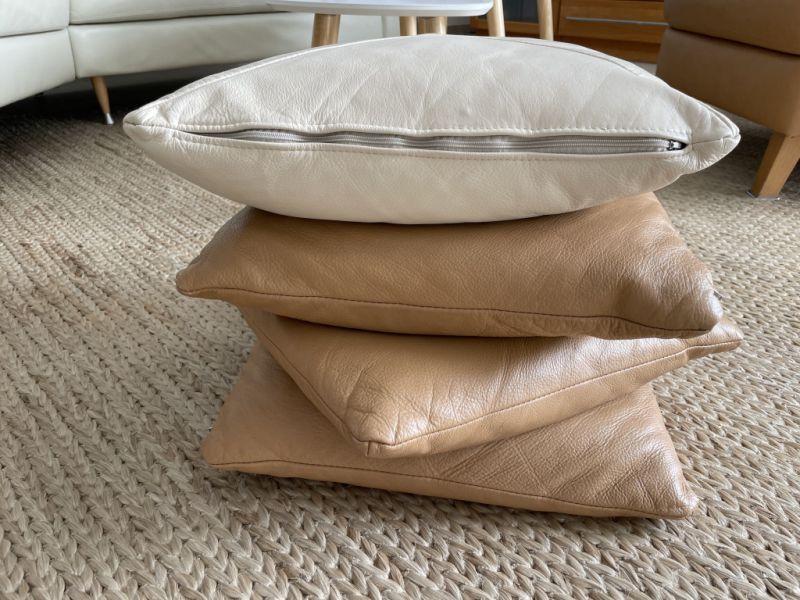 Soft Leather Cushion