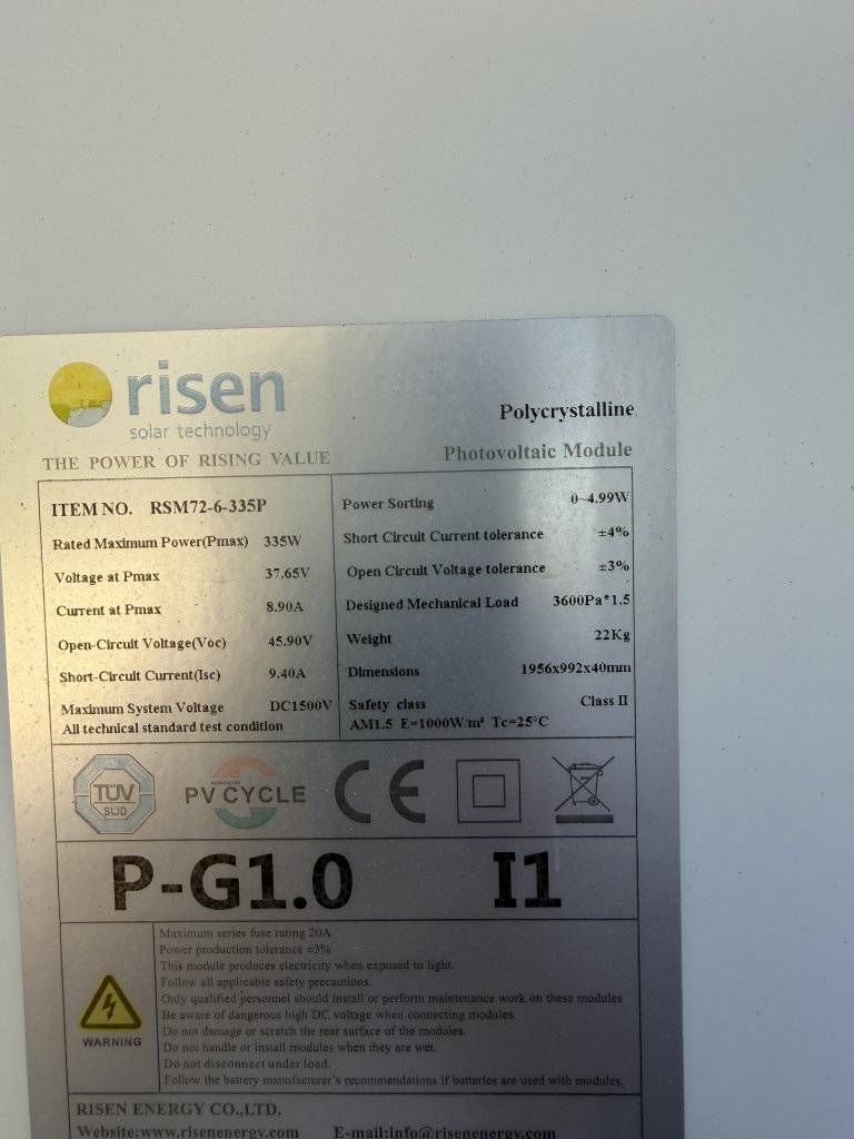 Solar panels to give away