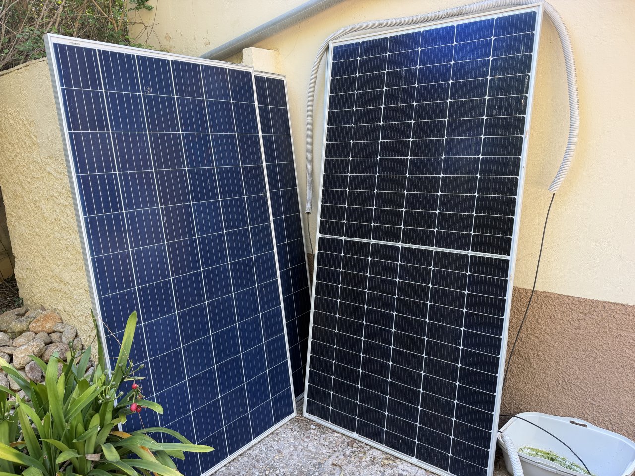 Solarplatten abzugeben