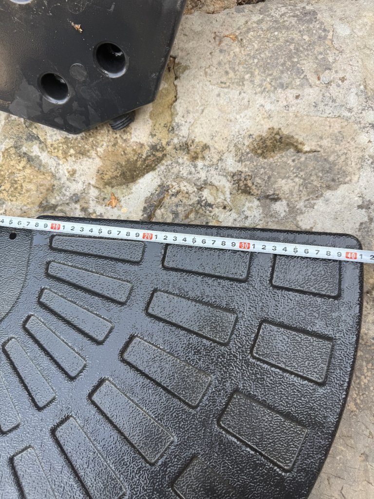Placas de contrapeso para sombrilla