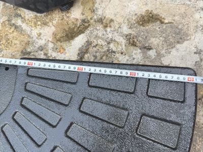 Placas de contrapeso para sombrilla