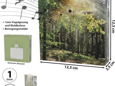Soundbox 'Wald' Bewegungssensor  Ideal für das "stille Örtchen"