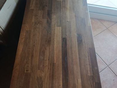 stabile Holztruhe wegen Umzug zu verkaufen Eiche mittel, guter Zustand