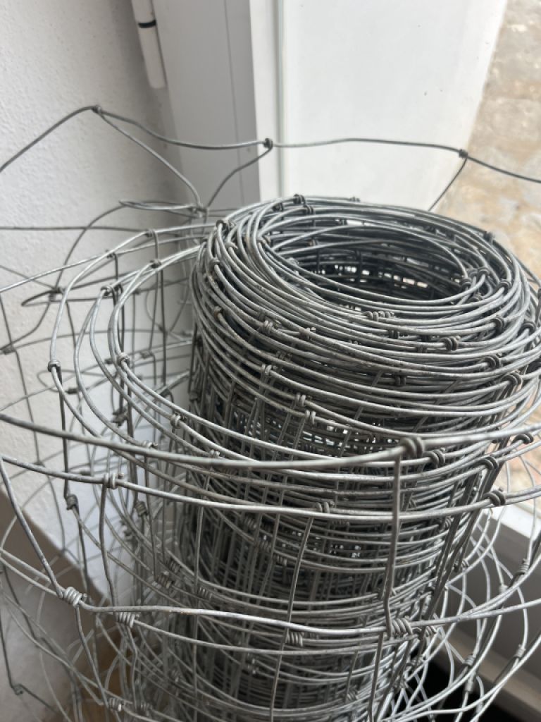 Stabiler Metall Zaun für Viehzucht 25m  Gartenzaun 1 meter hoch