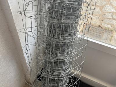 Stabiler Metall Zaun für Viehzucht 25m  Gartenzaun 1 meter hoch