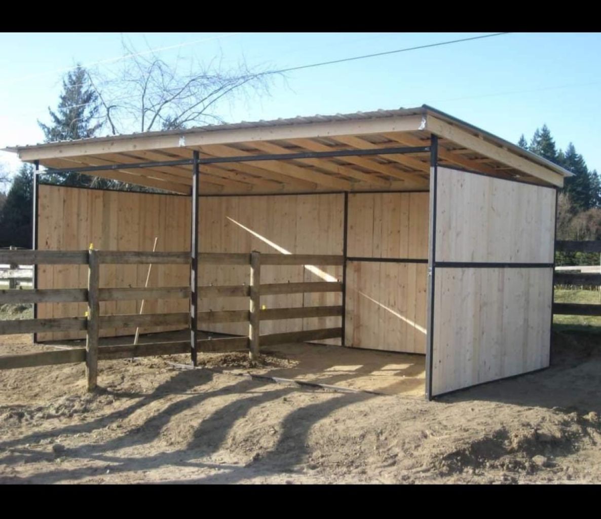 Stables, sheds, roofs, equestrian facilities
