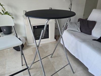 Mesa alta/Mesa bistró + Taburete de bar