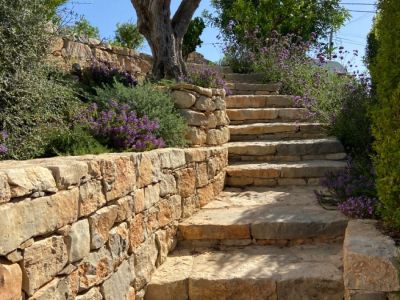 Muros de piedra y vallados de fincas