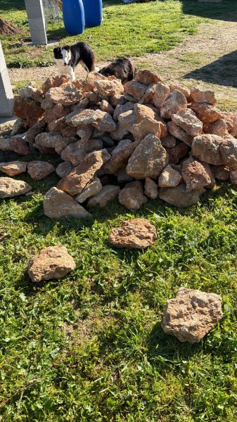 Muros de piedra y vallados de fincas