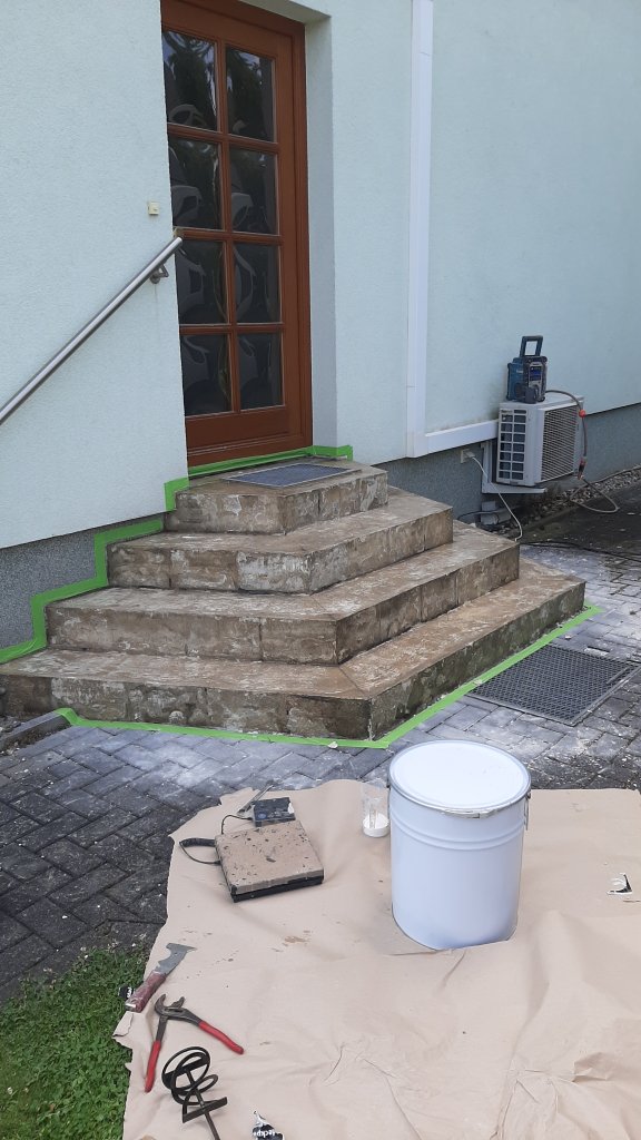 Steinteppich für Balkone Terrassen und Einfahrten