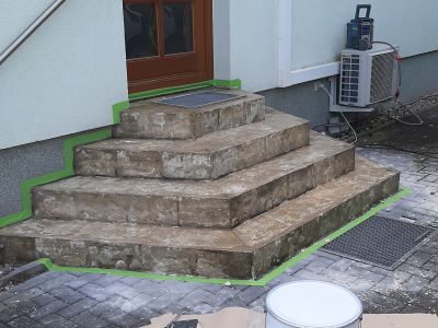 Steinteppich für Balkone Terrassen und Einfahrten