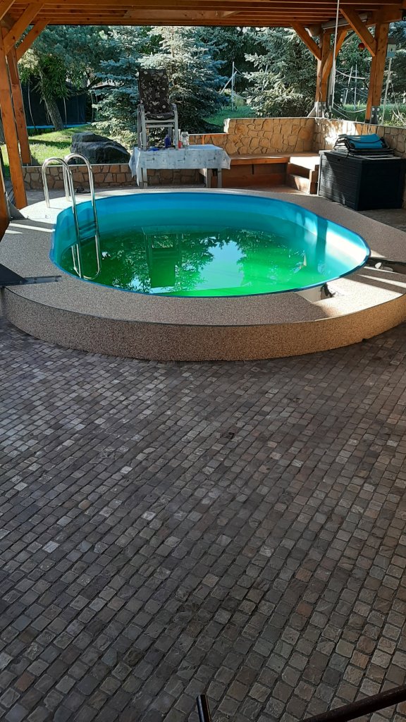 Steinteppich für Balkone Terrassen und Einfahrten