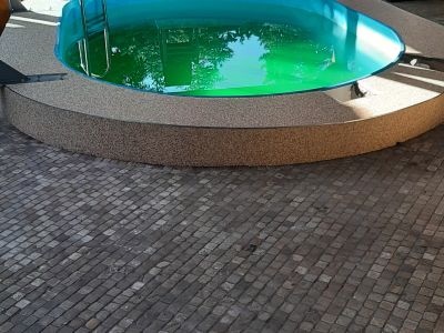 Steinteppich für Balkone Terrassen und Einfahrten
