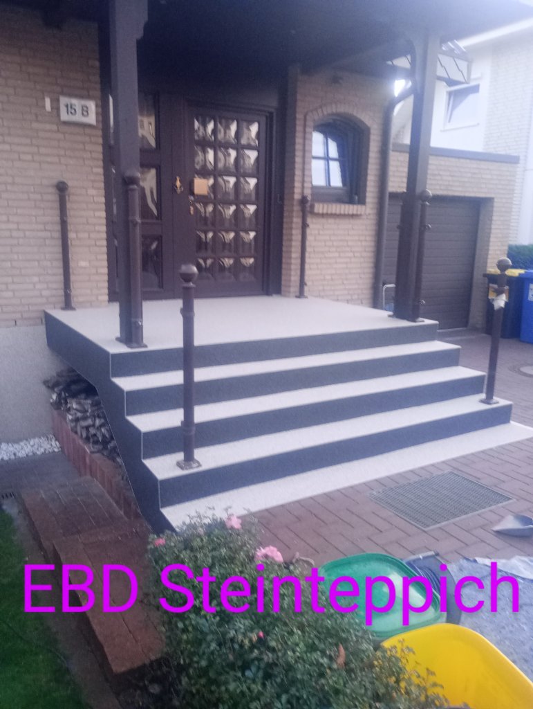 Steinteppich für Balkone Terrassen und Einfahrten
