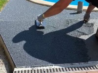 Steinteppich für Balkone Terrassen und Einfahrten