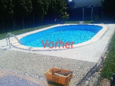 Steinteppich für Balkone Terrassen und Einfahrten