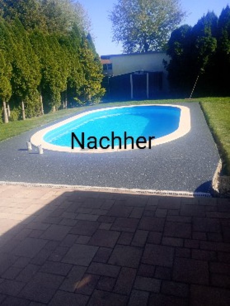 Steinteppich für Balkone Terrassen und Einfahrten