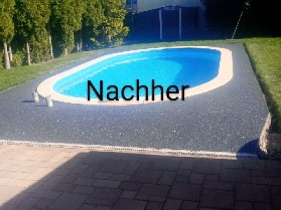Steinteppich für Balkone Terrassen und Einfahrten