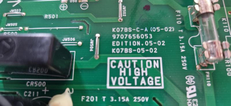 Steuer-Platine K07BS-C-A Fujitsu, General, Hiyasu y Fuji Electric