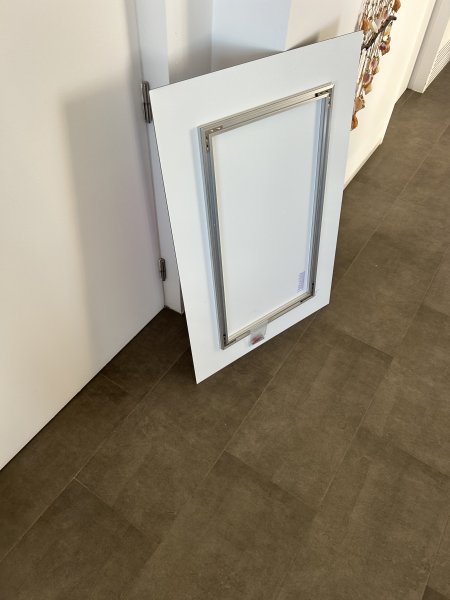 Cuadro de toro de aluminio 60x90 en Campos